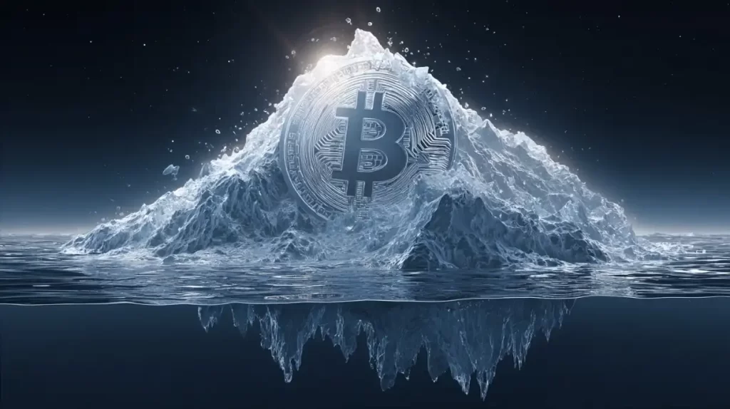 Peak Bitcoin? McGlone Says The Risk-Asset Iceberg May Be Cracking
