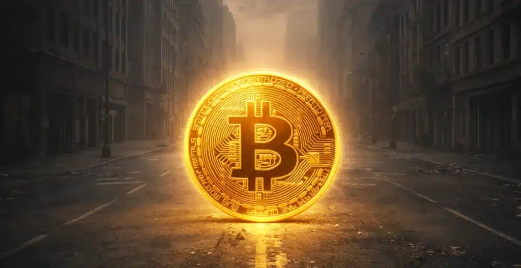 Bitcoin Holds Firm as Interest Hits Multi-Year Lows