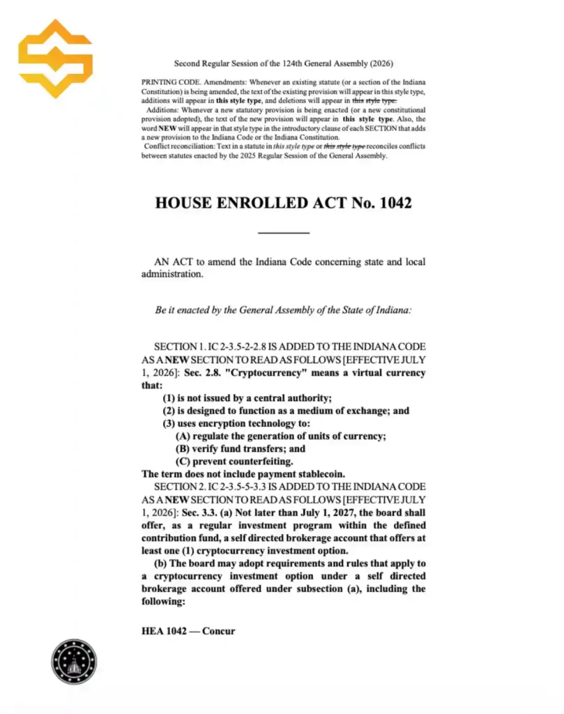 House Enrolled Act 1042.