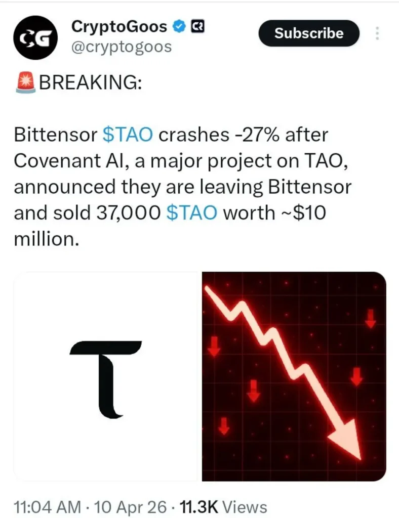 Bittensor (TAO) Extends Losses—Why Smart Money Is Watching Closely
