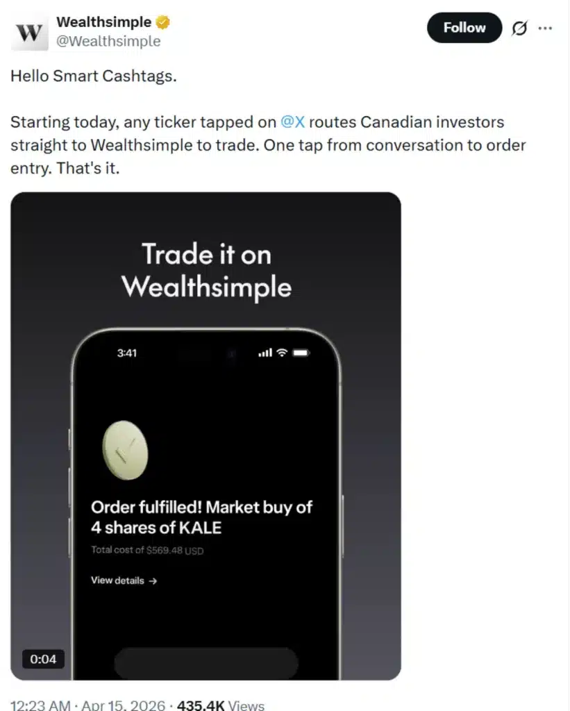 Announcing Cachtags for Canadian investors.