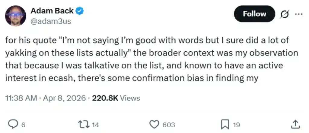 Back’s arguments.
