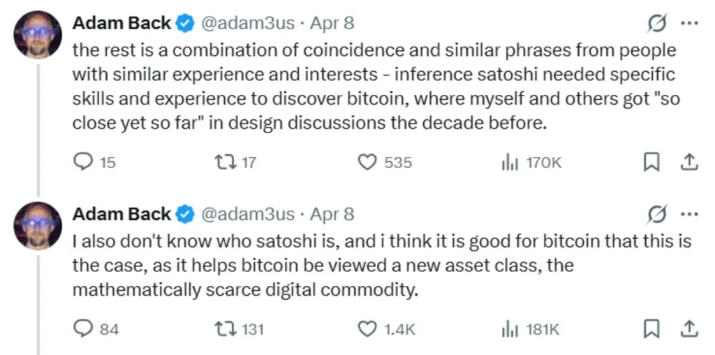 Back’s arguments.